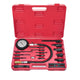 Vidaxl Set di tester di compressione da 17 parti per motori diesel