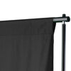 Sistema de fondo de Vidaxl 600x300 cm negro
