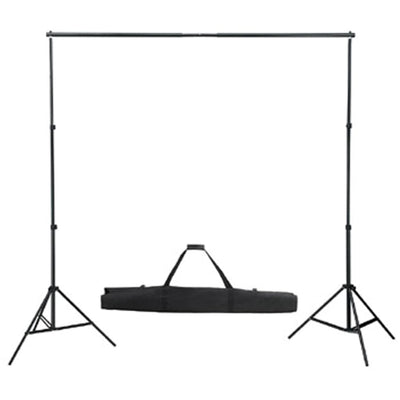 Sistema de fondo de Vidaxl 300x300 cm blanco
