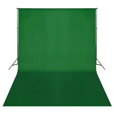 Sistema de fondo de Vidaxl 500x300 cm verde