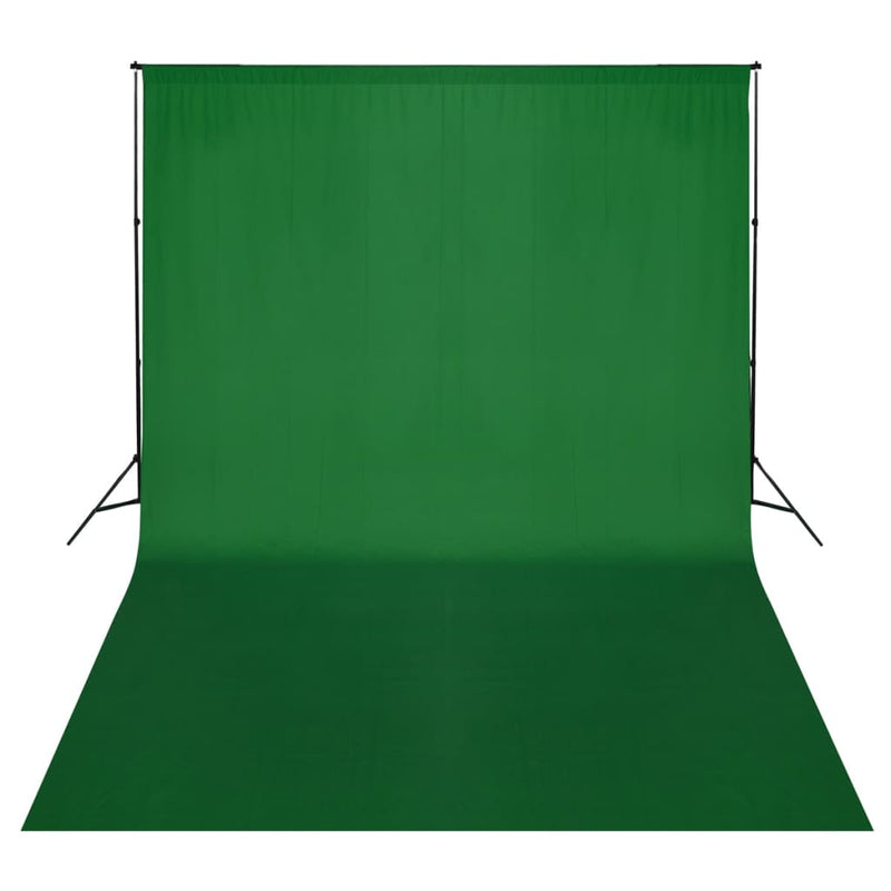 Sistema de fondo de Vidaxl 500x300 cm verde