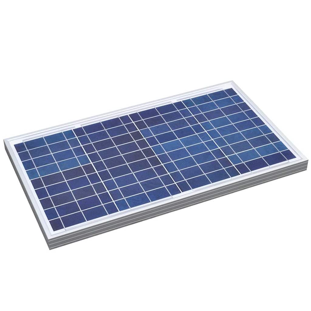 Pannello solare portatile Vidaxxl 30 W in alluminio