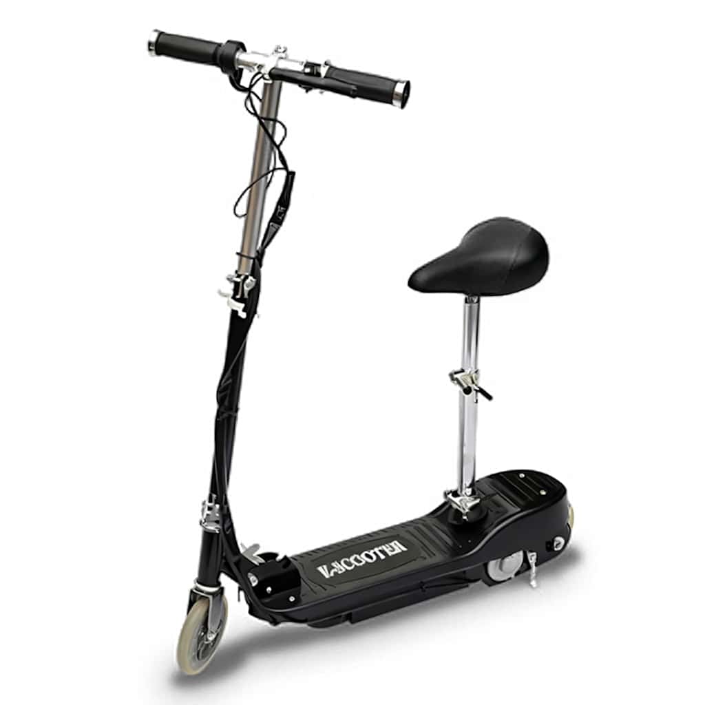 Vidaxl Step Electric con sedile 120 W Nero