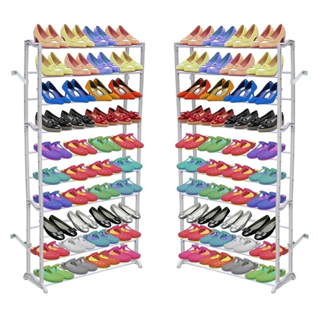 Vidaxl Shoe Rack 2 PCS