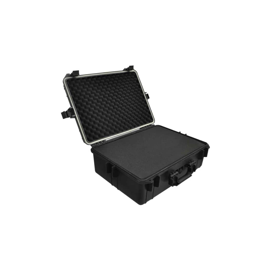 Vidaxl HardCase Transport Case con schiuma Riempimento nero