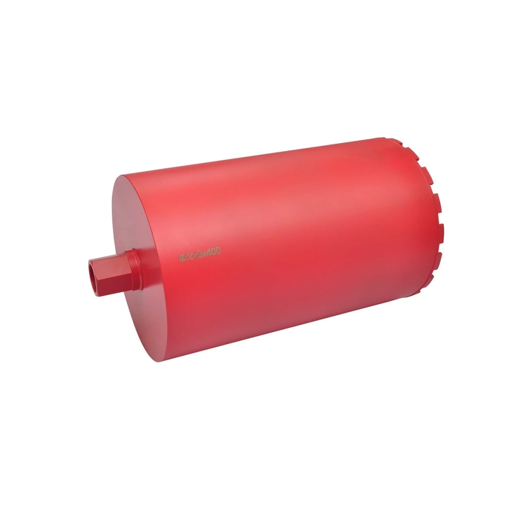 Trapano diamantato Vidaxl per perforazione asciutta e bagnata 220 x 400 mm