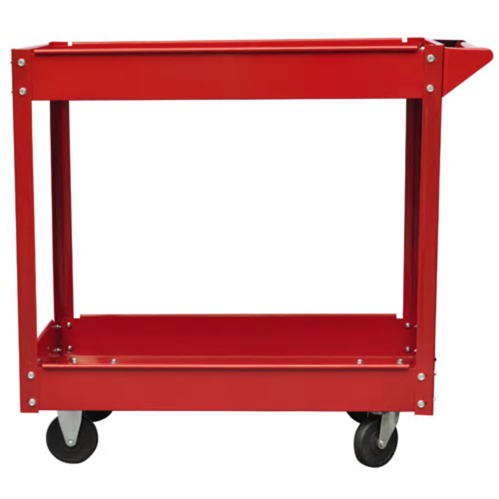Vidaxl Tool Trolley 100 kg rojo