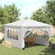 Vidaxl partytent 3x4 m wit