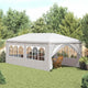 Vidaxl partytent 3x6 m wit