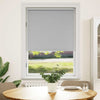 Vidaxl rullo blackout cieco 120x175 cm grigio
