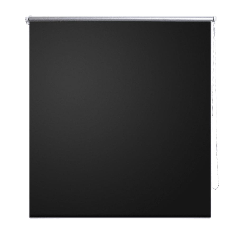 Vidaxl Roller Blind Drenging 120 x 175 cm nero