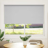 Vidaxl rullo blackout cieco 140 x 175 cm grigio