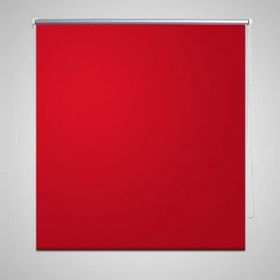 VidaXL Rolgordijn verduisterend 160 x 175 cm rood