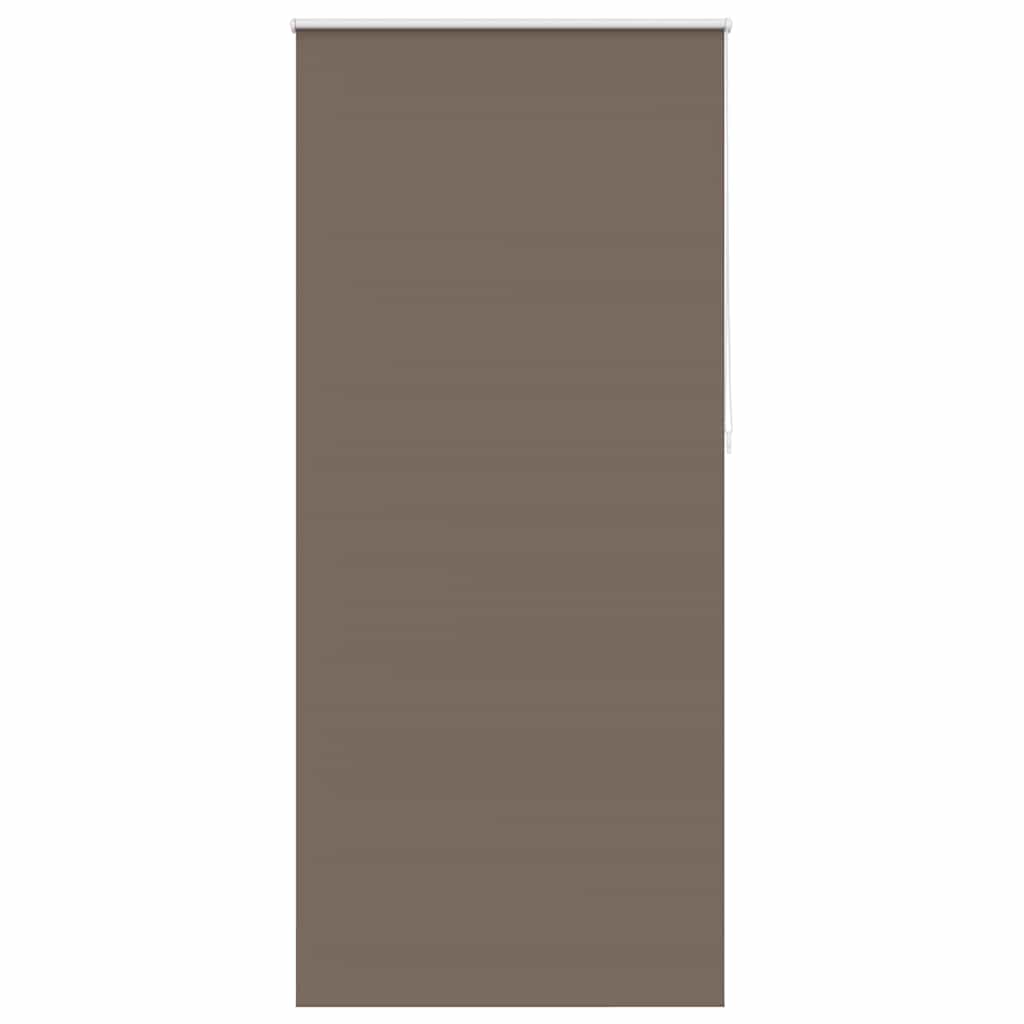 Vidaxl Roller Blackout ciego 80 x 230 cm café marrón