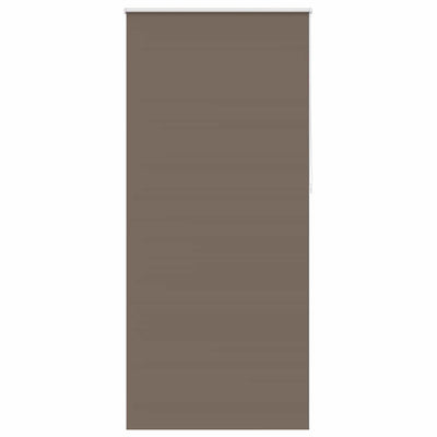 Vidaxl Roller Blackout ciego 80 x 230 cm café marrón