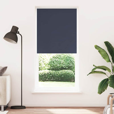Vidaxl Roller Blackout ciego 100 x 230 cm azul marino