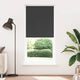 VidaXL Roller blind blackout Blackout 100 x 230 cm Black