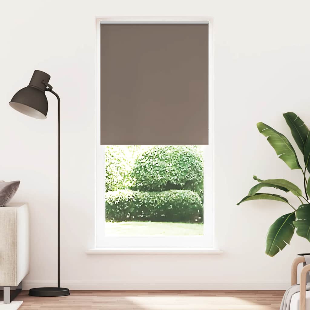 Vidaxl Roller Blackout cieco 120 x 230 cm Coffee Brown