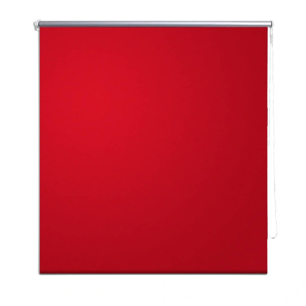 Vidaxl Roller Blind Danning 120 x 230 cm rosso