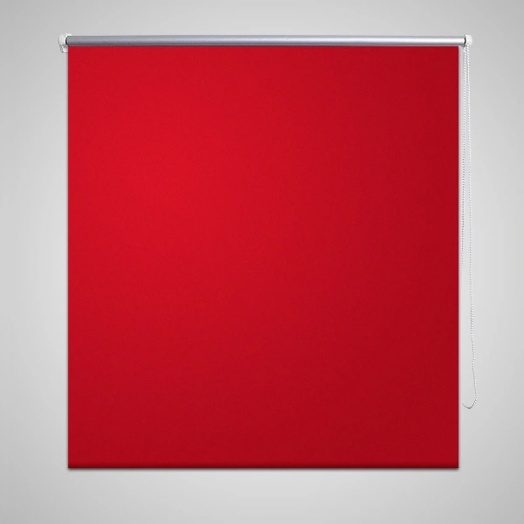 Vidaxl Roller Blind Danning 120 x 230 cm rosso