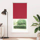 Vidaxl Roller Blind Danning 120 x 230 cm rosso