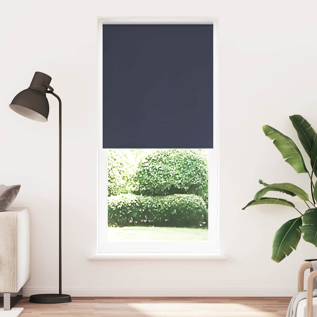Vidaxl Roller Blind Danning 120 x 230 cm Blu marino