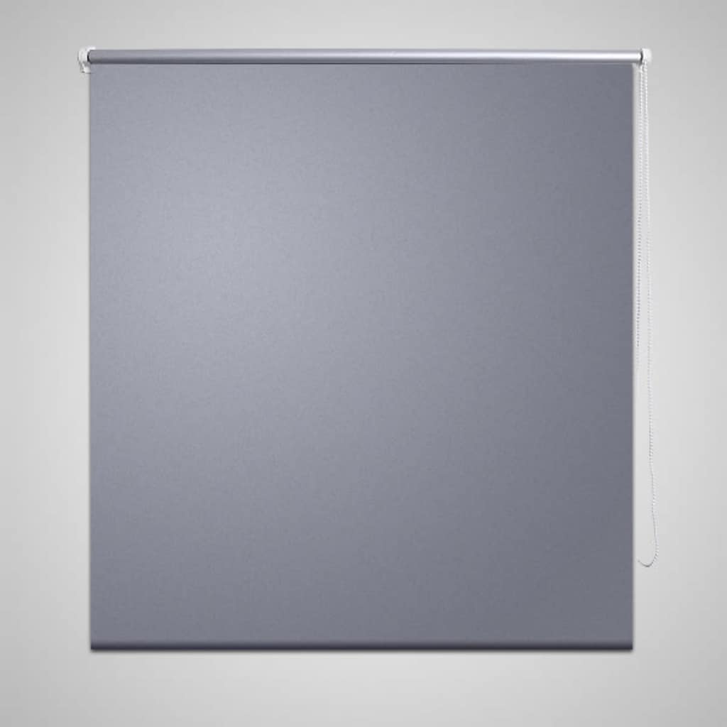 Vidaxl Roller Blind Danning 120 x 230 cm Grigio