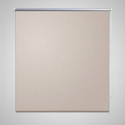 Vidaxl rolgordijn verduisterend 144,4 x 230 cm stofbreedte 140 cm beige