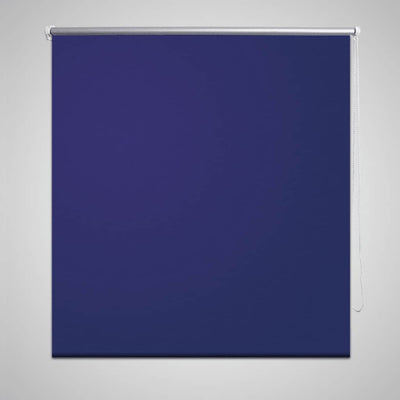 Vidaxl Roller Blackout ciego 140 x 230 cm azul marino