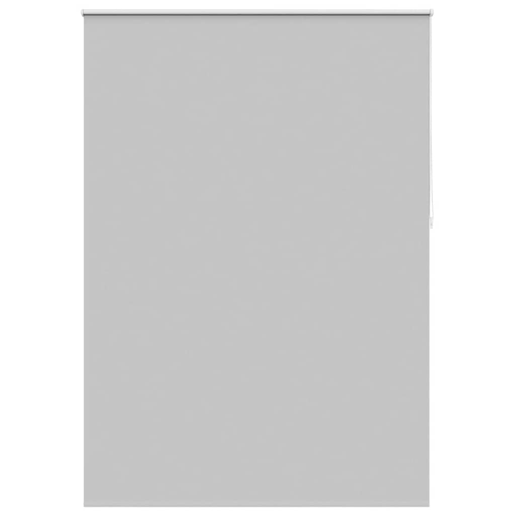 Vidaxl rullo blackout cieco 140 x 230 cm grigio