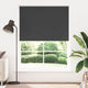 Vidaxl Roller Blind Danning 160 x 230 cm nero
