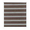 Vidaxl Duo Roller Blind 40x100cm Coffee Brown