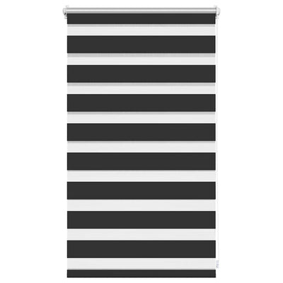 Vidaxl Duo Roller Blind 50x100cm Negro