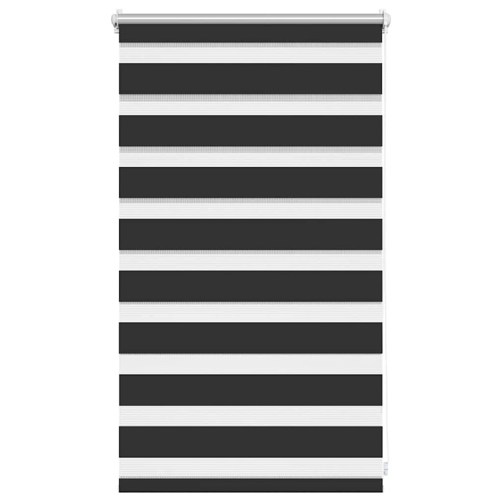 Vidaxl duo roller cieco 50x100cm nero