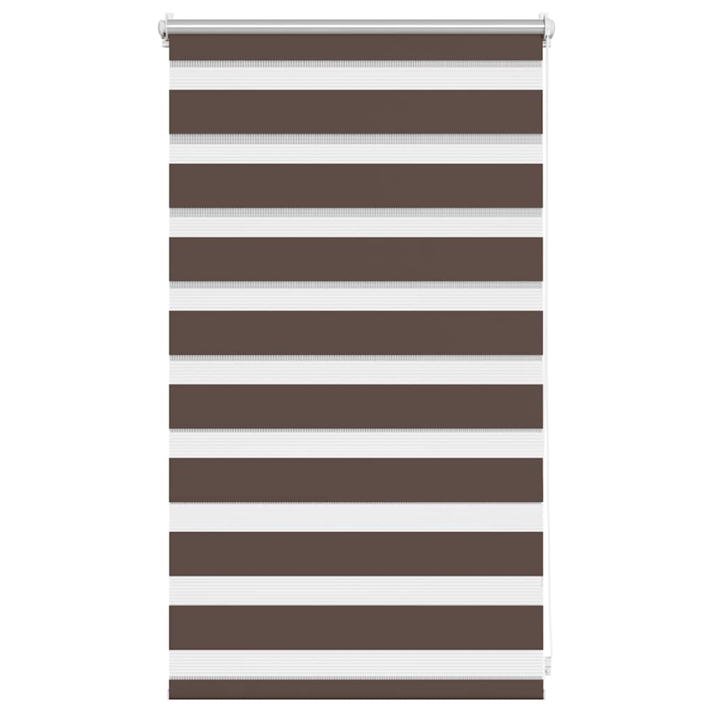 Vidaxl Duo Roller Blind 50x100cm Coffee Brown
