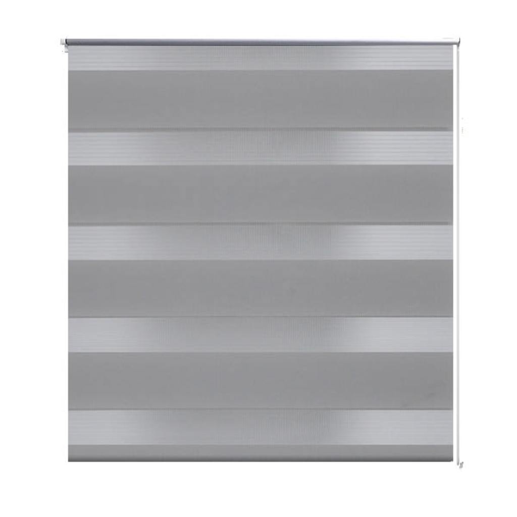 Vidaxl Duo Roller Blind 60x120 cm Gray