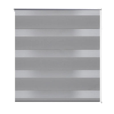 Vidaxl Duo Roller Blind 60x120 cm Gray