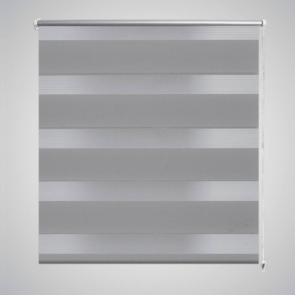 Vidaxl Duo Roller Blind 60x120 cm Gray