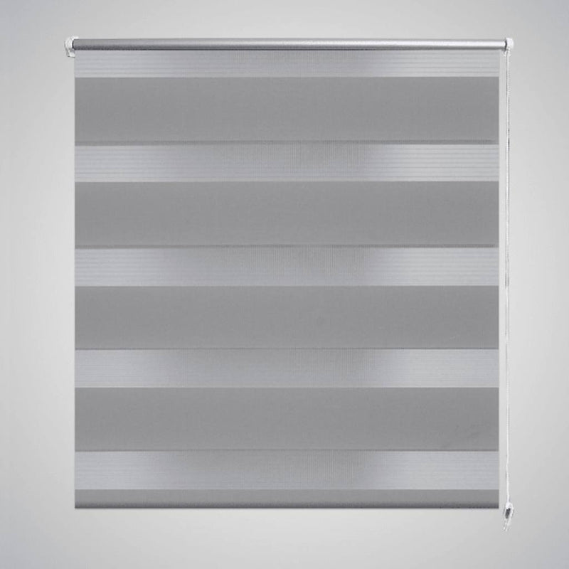 Vidaxl Duo Roller Blind 60x120 cm Gray