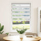 Vidaxl Duo Roller Blind 70x120 cm White