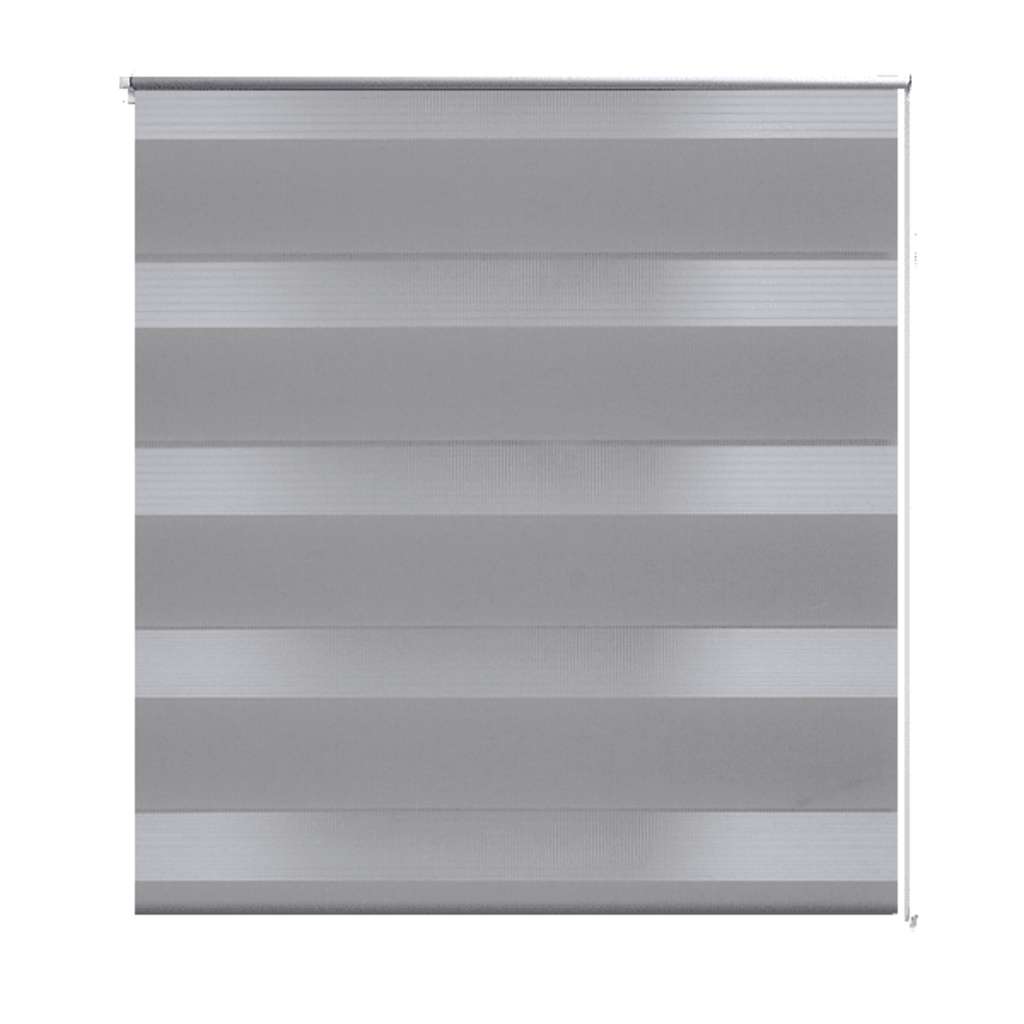 Vidaxl Duo Roller Blind 70x120 cm Gray