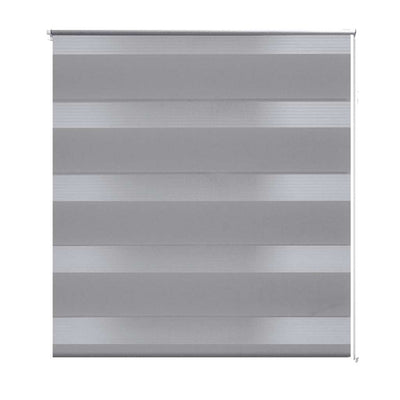 Vidaxl Duo Roller Blind 70x120 cm Gray