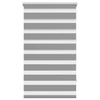Vidaxl Duo Roller Blind 70x120 cm Gray