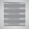 Vidaxl Duo Roller Blind 70x120 cm Gray
