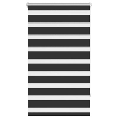 Vidaxl Duo Roller Blind 70x120cm Negro