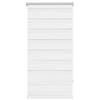 Vidaxl Duo Roller Blind 80x150cm bianco