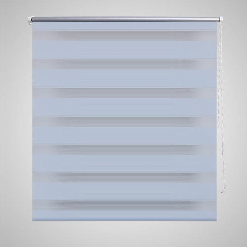 Vidaxl Duo Roller Blind 80x150cm bianco