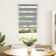 Vidaxl Duo Roller Blind 80x150cm Gray
