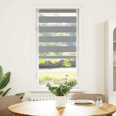 Vidaxl Duo Roller Blind 80x150cm Gray
