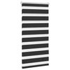 Vidaxl Duo Roller Blind 80x150cm Negro